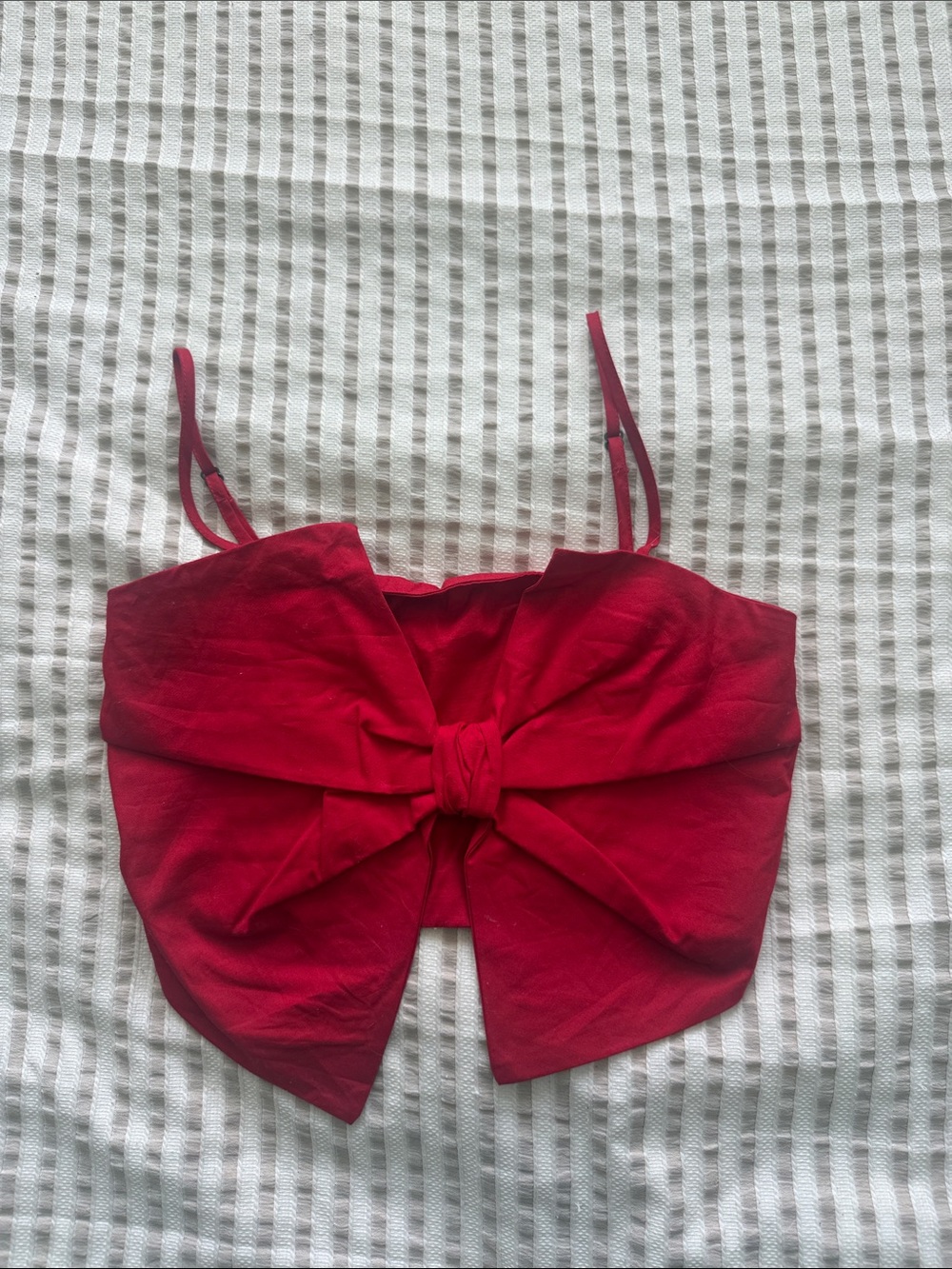 Red Bow Top